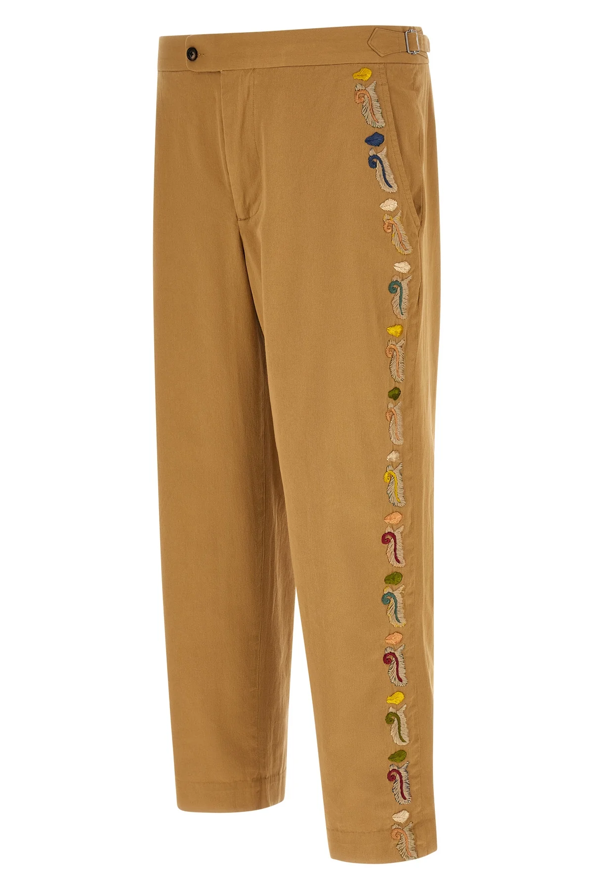 BODE 32 feather runner cotton gabardine trousers