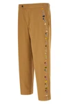 feather runner cotton gabardine trousers