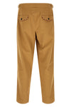 feather runner cotton gabardine trousers