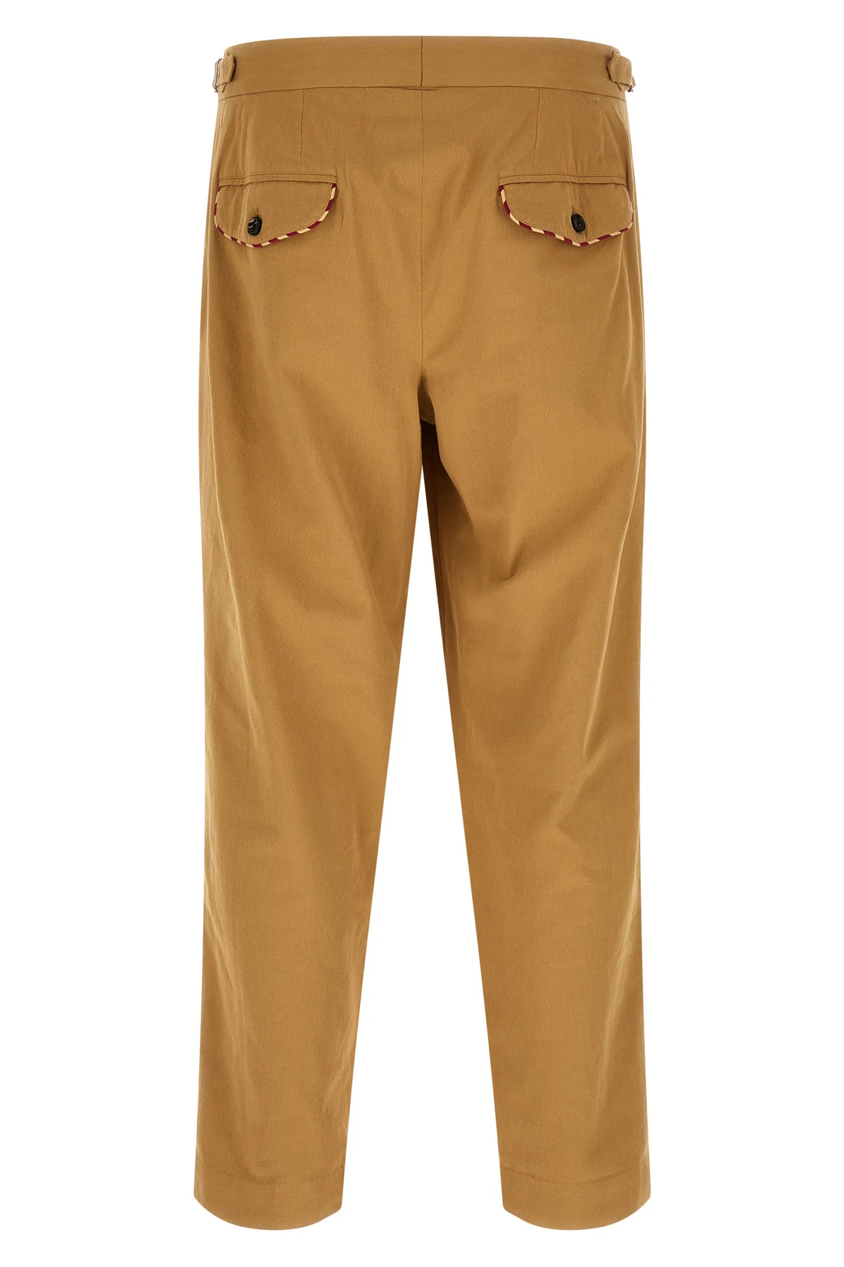 feather runner cotton gabardine trousers
