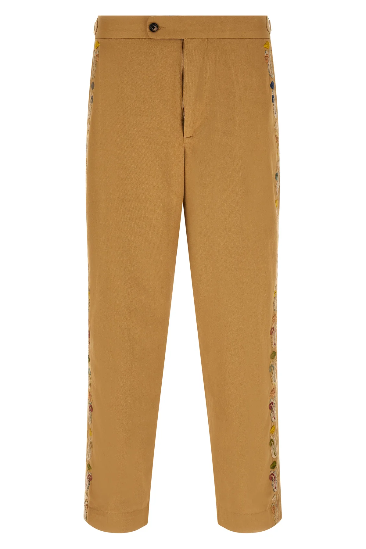 BODE 32 feather runner cotton gabardine trousers