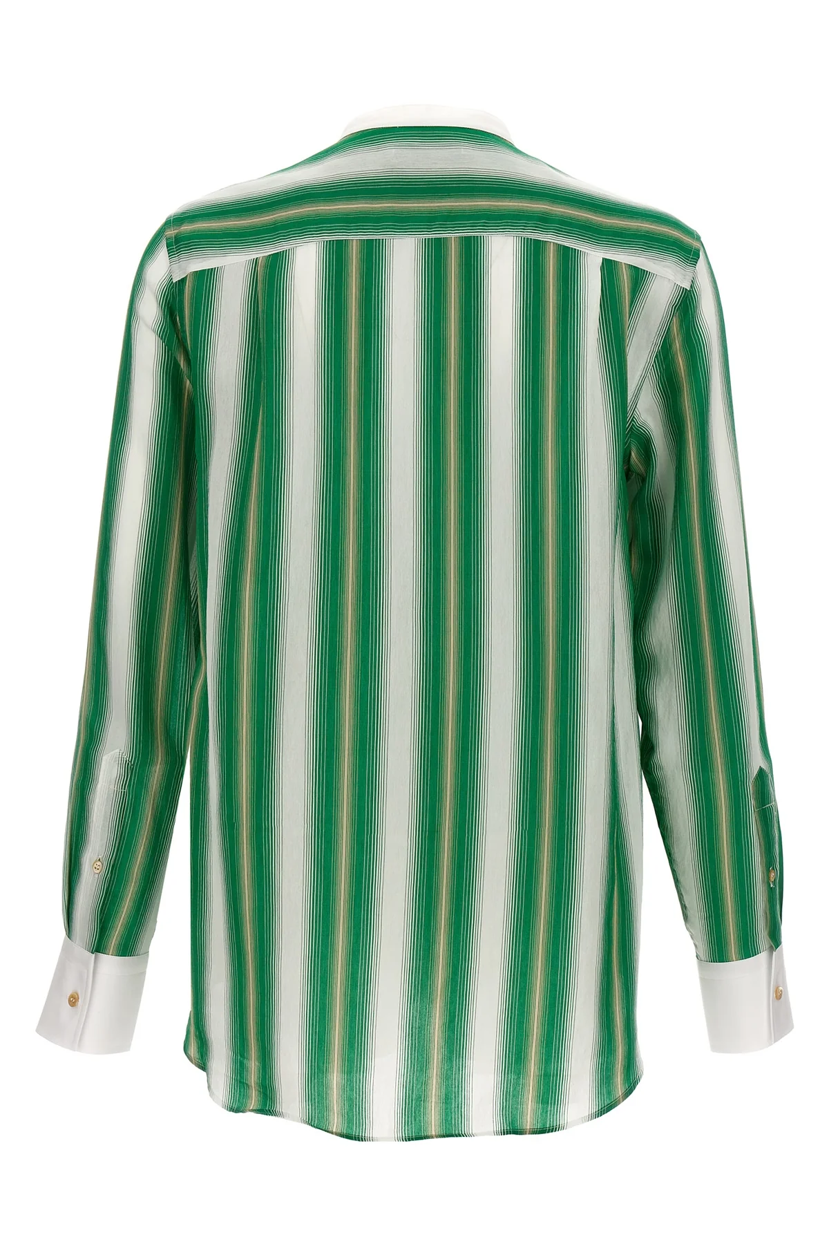 WALES BONNER 46 cadence viscose silk blend shirt