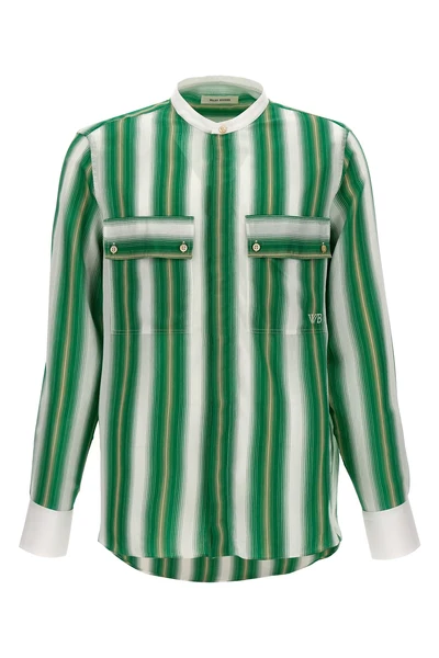 cadence viscose silk blend shirt
