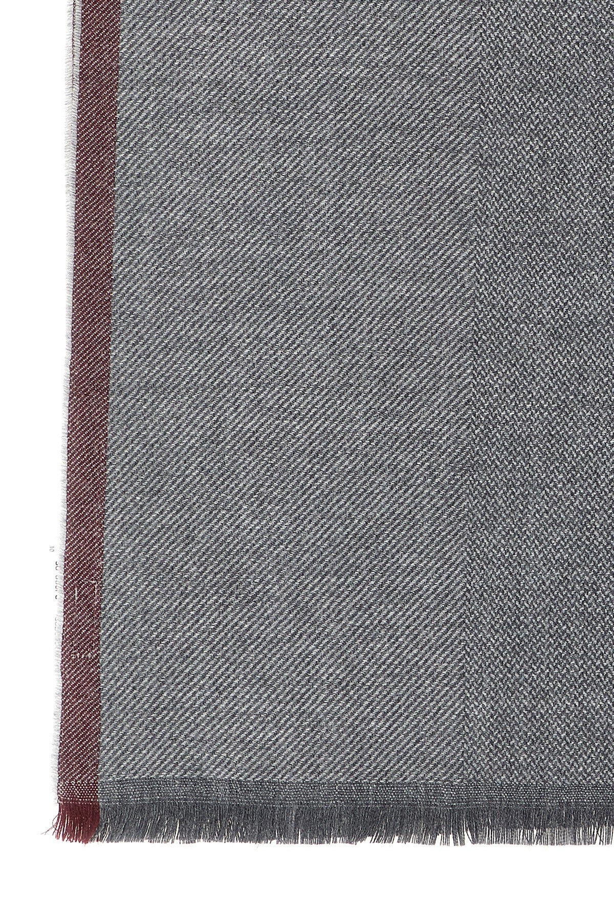 the diagonally woven brunello cucinelli scarf