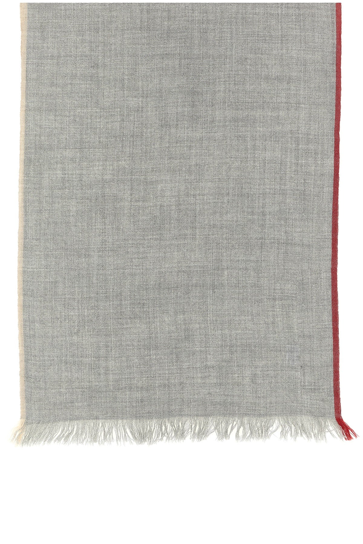 BRUNELLO CUCINELLI OS cashmere and silk scarf