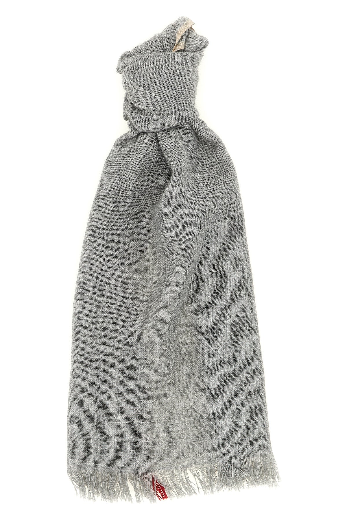 BRUNELLO CUCINELLI OS cashmere and silk scarf