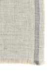 bouclé weave linen scarf