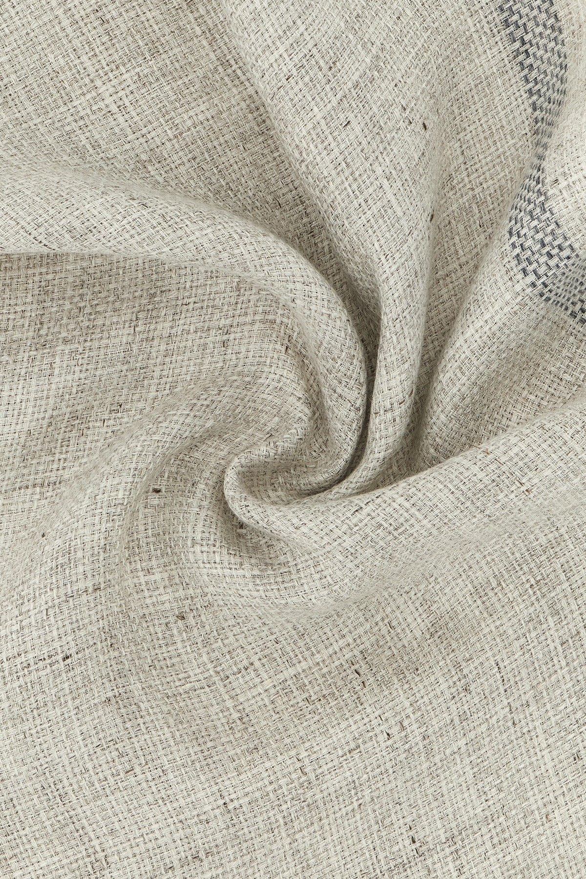 bouclé weave linen scarf