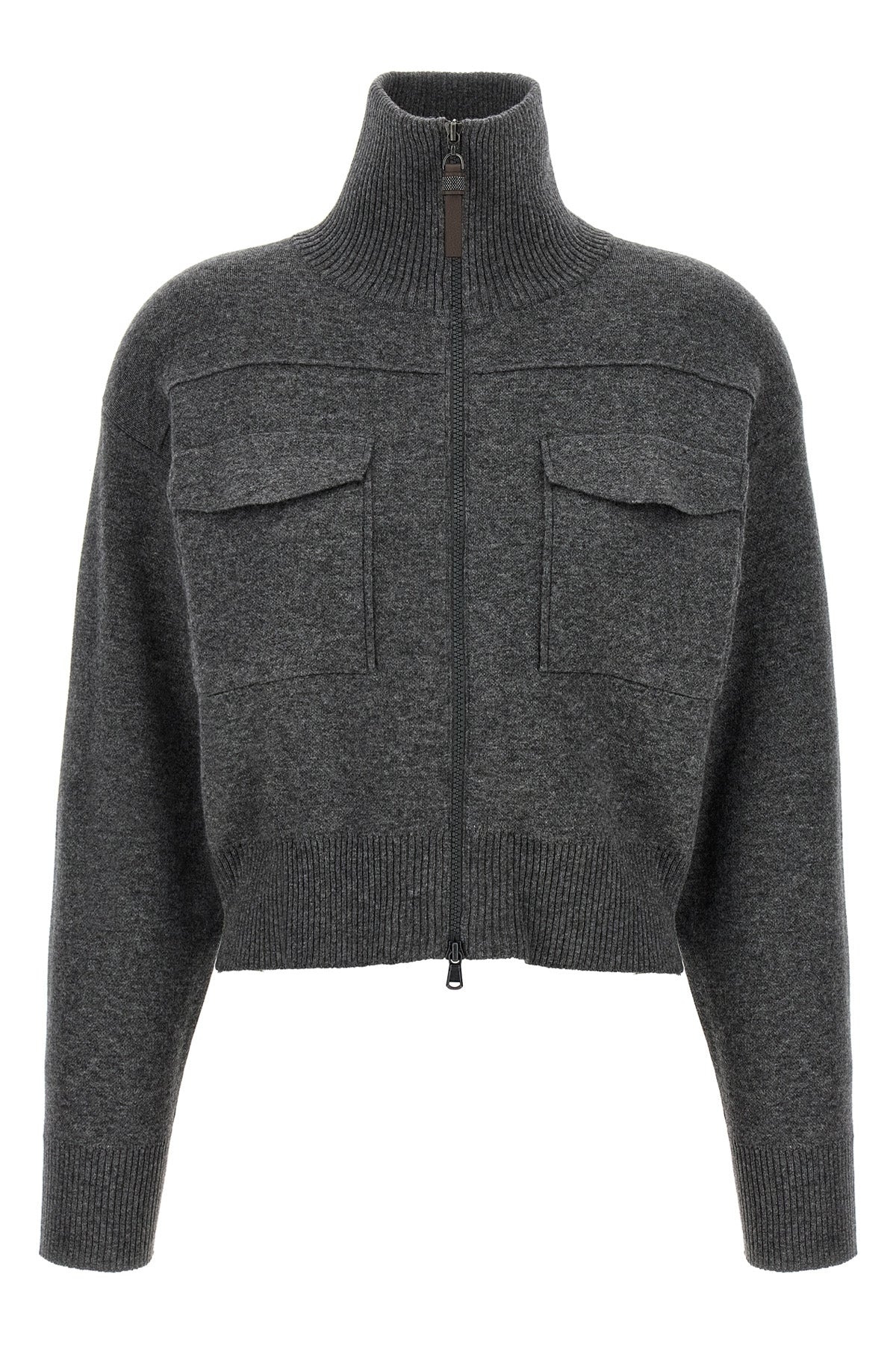 BRUNELLO CUCINELLI L crop wool cardigan