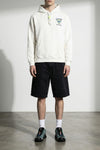 gauze cotton hoodie