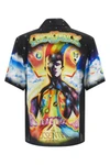 all-over the essential experience print silk twill shirt