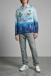the maisons lost atlantis silk twill shirt