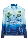 the maisons lost atlantis silk twill shirt