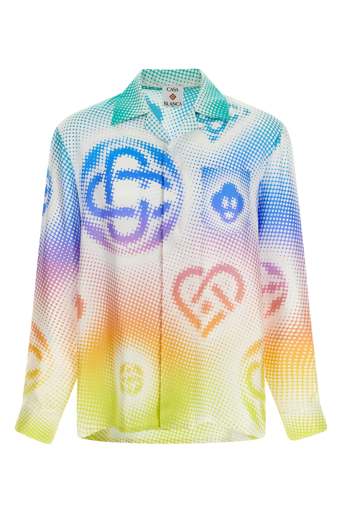 CASABLANCA L silk twill shirt