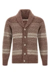 the brunello cucinelli nordic jacquard cardigan