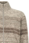 brunello cucinellis nordic jacquard cardigan