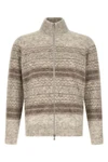 brunello cucinellis nordic jacquard cardigan