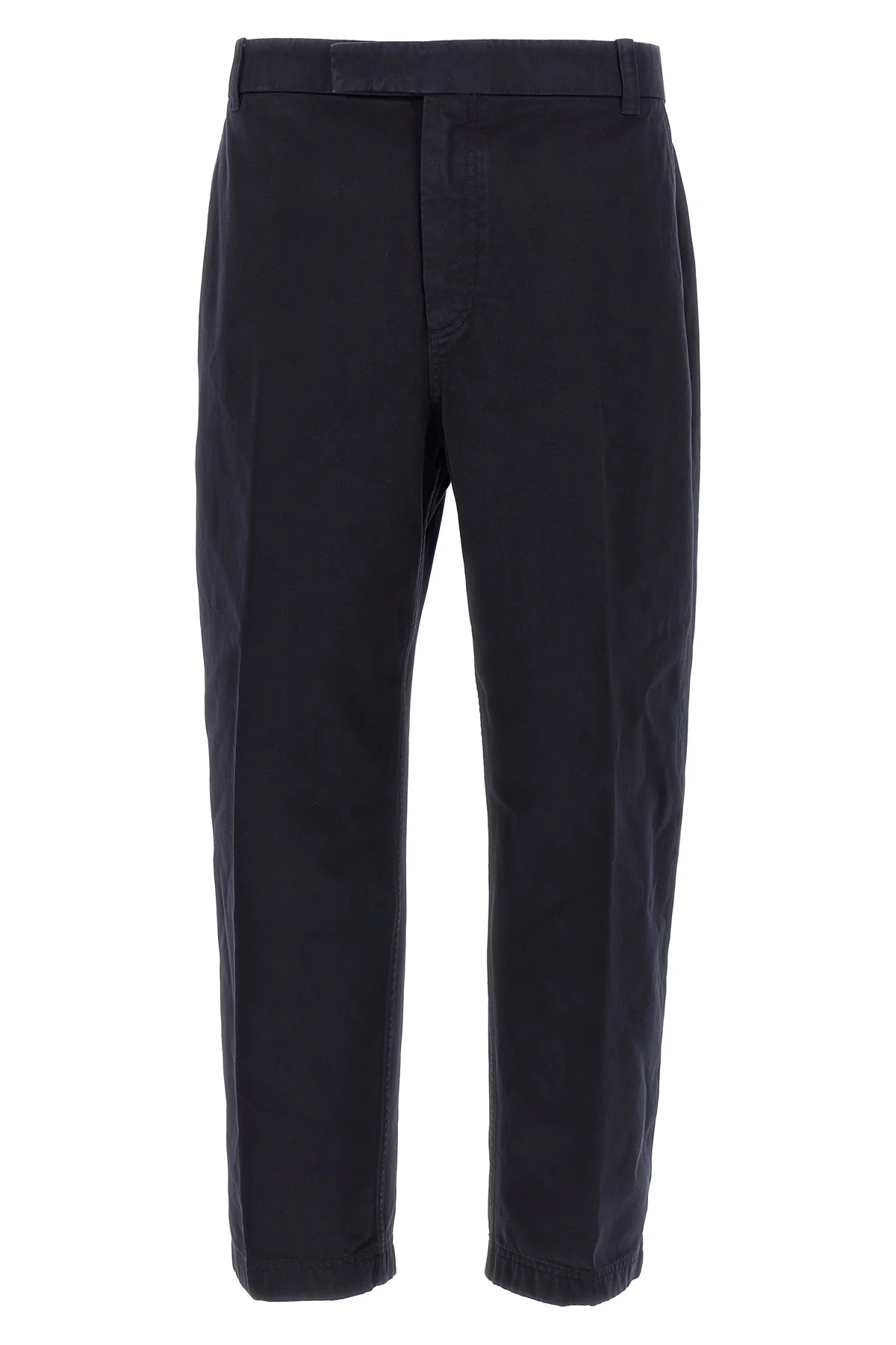 THOM BROWNE 3 utility trousers in garment-dyed cotton twill