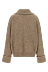 the brunello cucinelli sparkling english ribbed knit cardigan sets new standar
