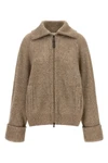 the brunello cucinelli sparkling english ribbed knit cardigan sets new standar