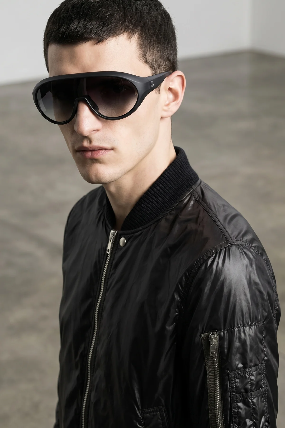 RICK OWENS OS moncler + rick owens sunglasses in bio nylon