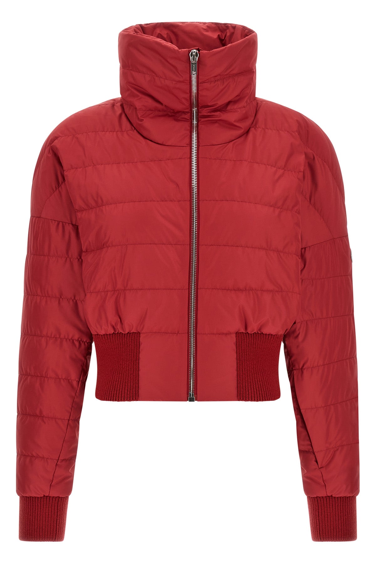 RICK OWENS 1 moncler + rick owens cropped down jacket in quilted saison longue