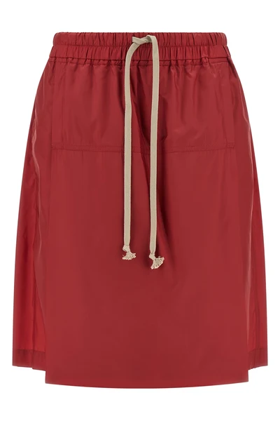 moncler + rick owens kiltshorts bermuda shorts in unlined technical fabric