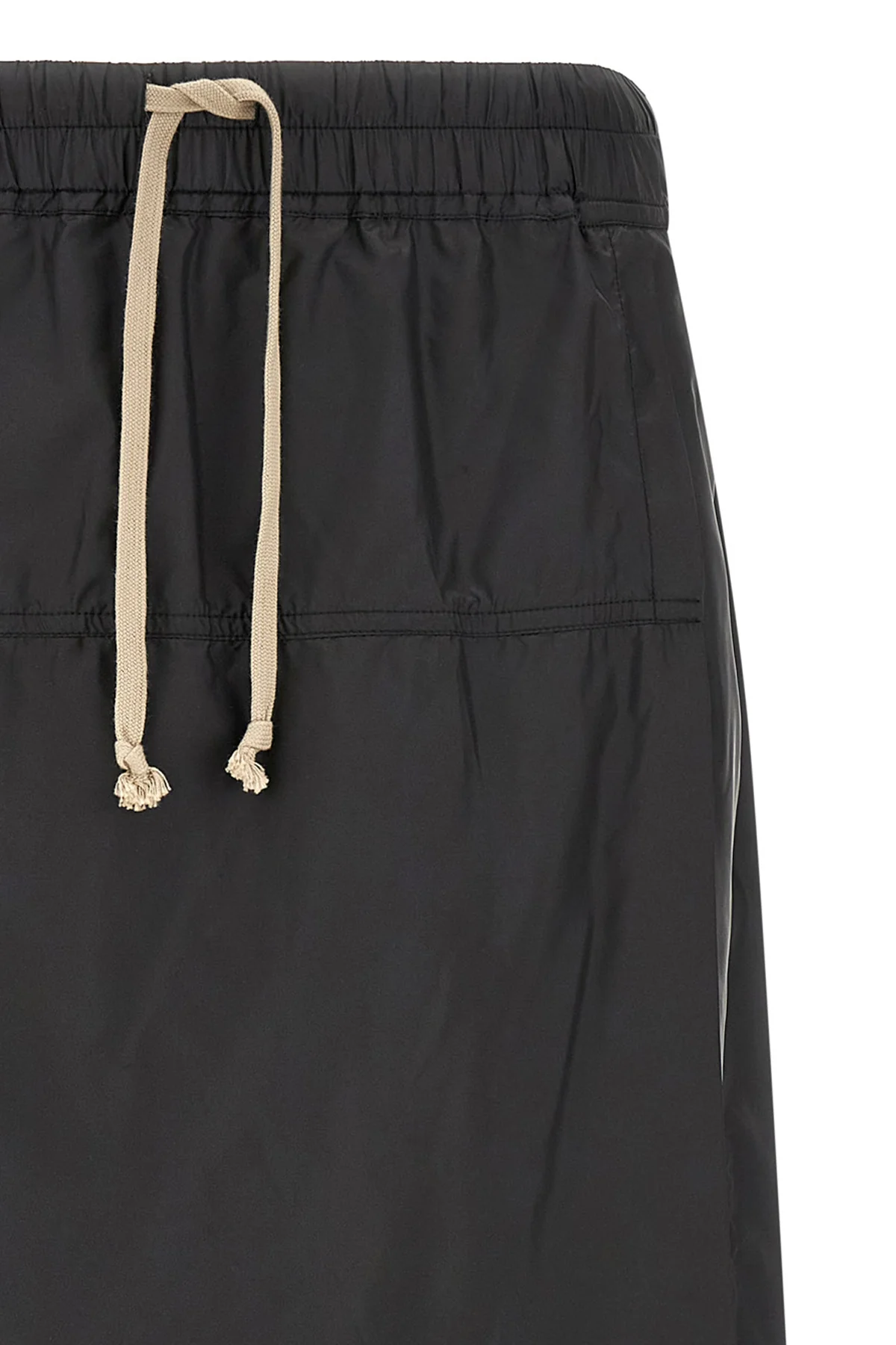 moncler + rick owens kiltshorts bermuda shorts in technical fabric