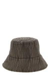 moncler + rick owens bucket hat in saison longue