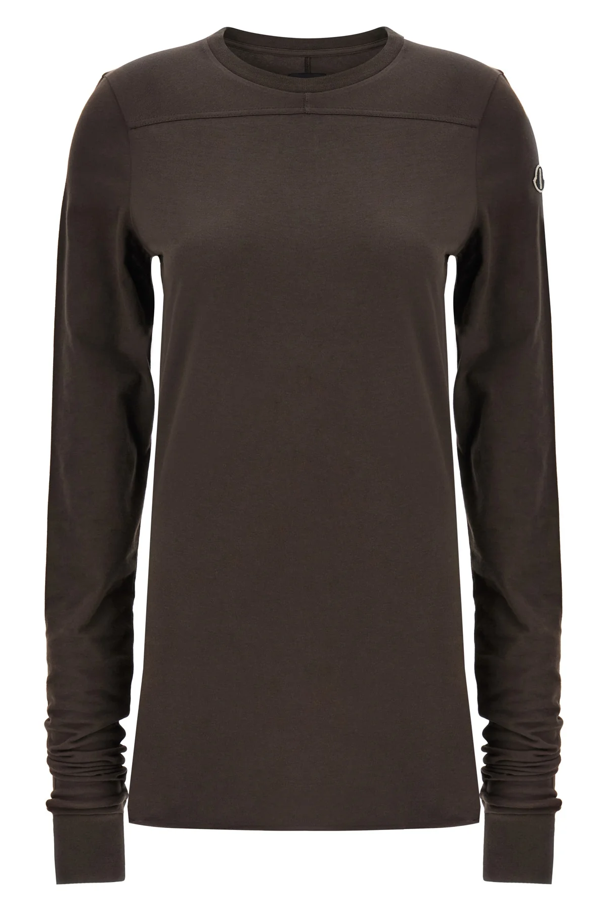 moncler + rick owens t-shir girder t in stretch cotton jersey