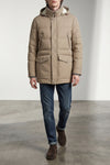 brunello cucinellis goose feather padded parka