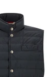 brunello cucinellis goose feather padded vest