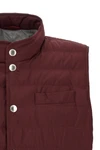 brunello cucinellis feather padded vest