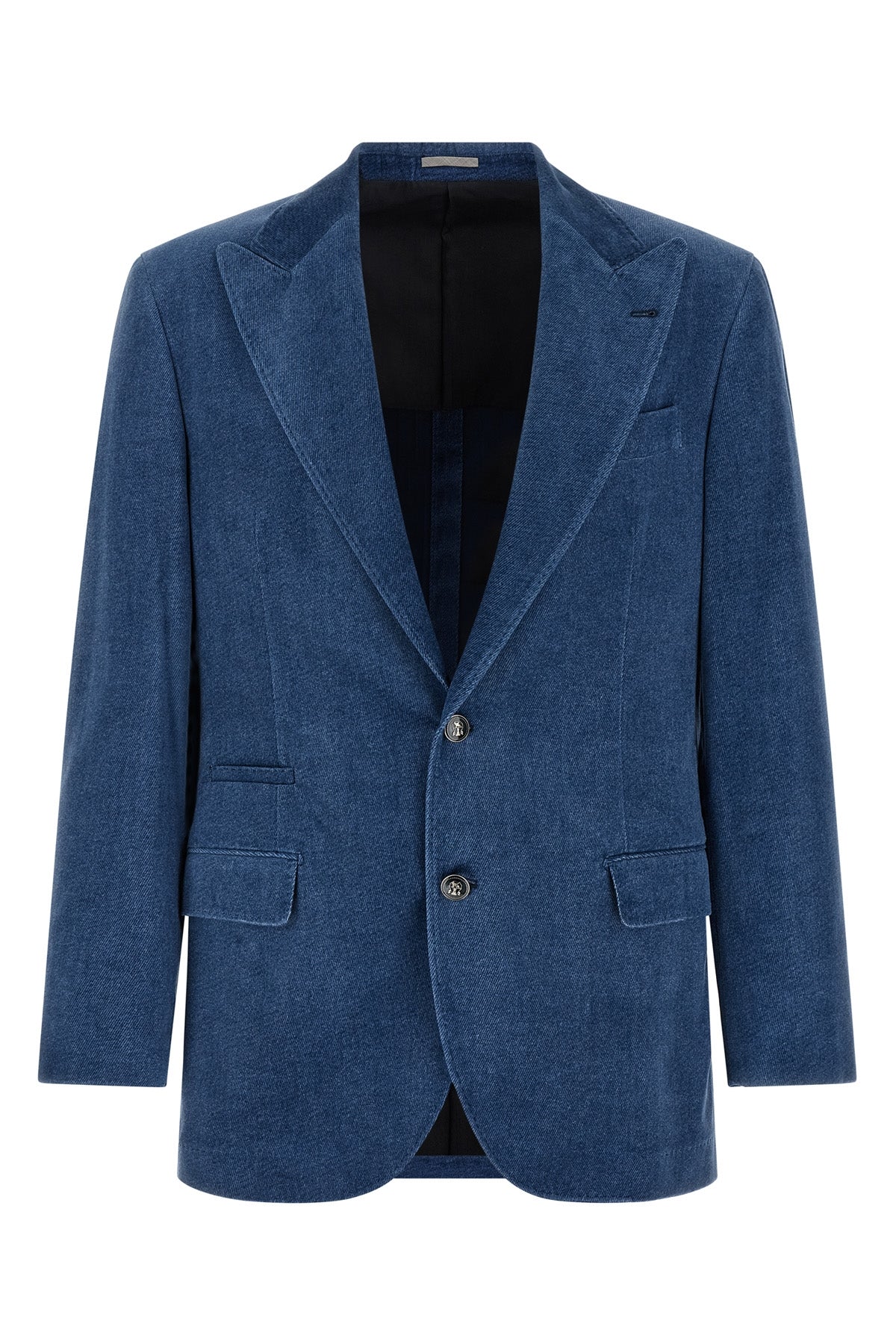 the single-breasted blazer brunello cucinelli tailor