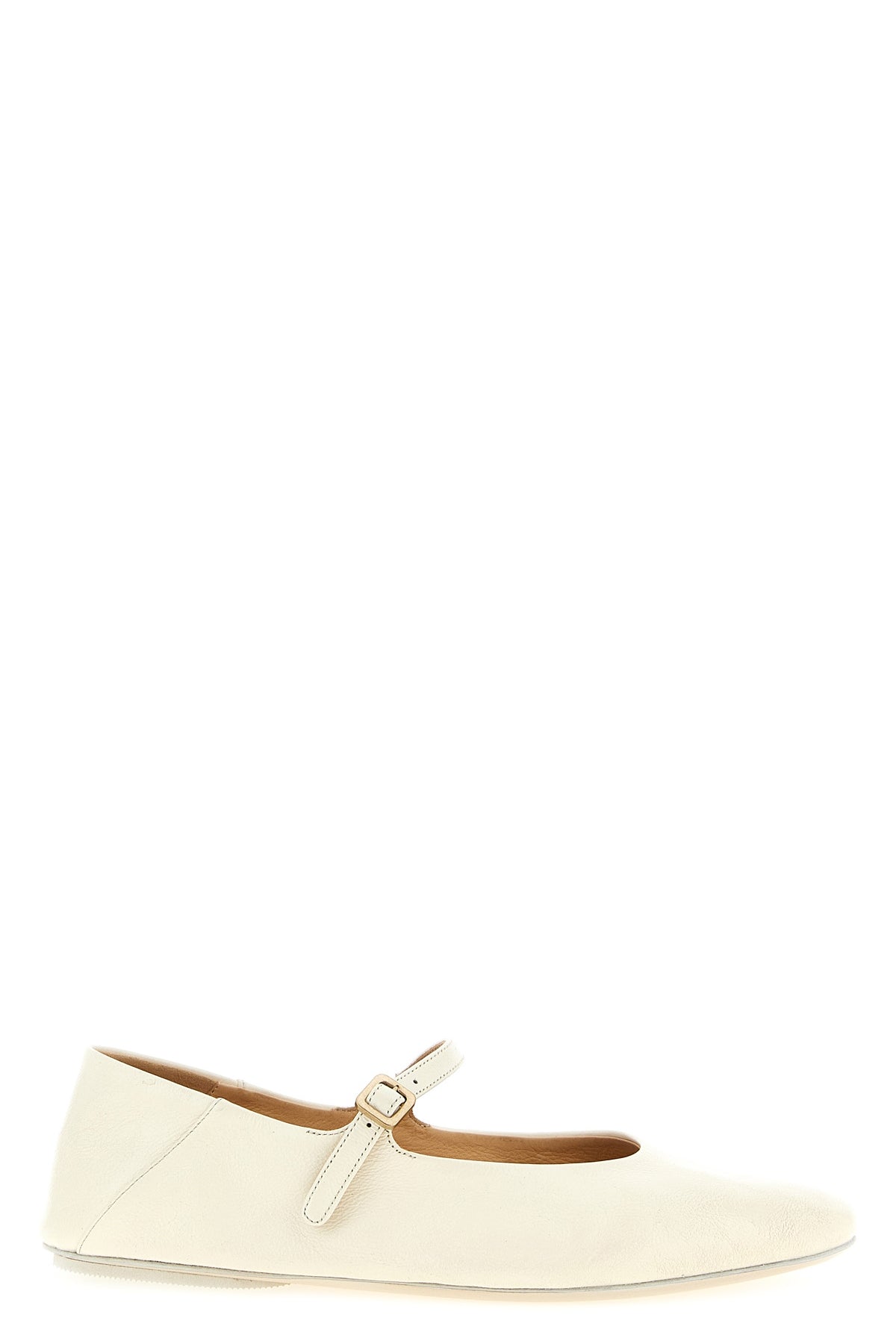 strascico ballet flats in shiny smooth leather