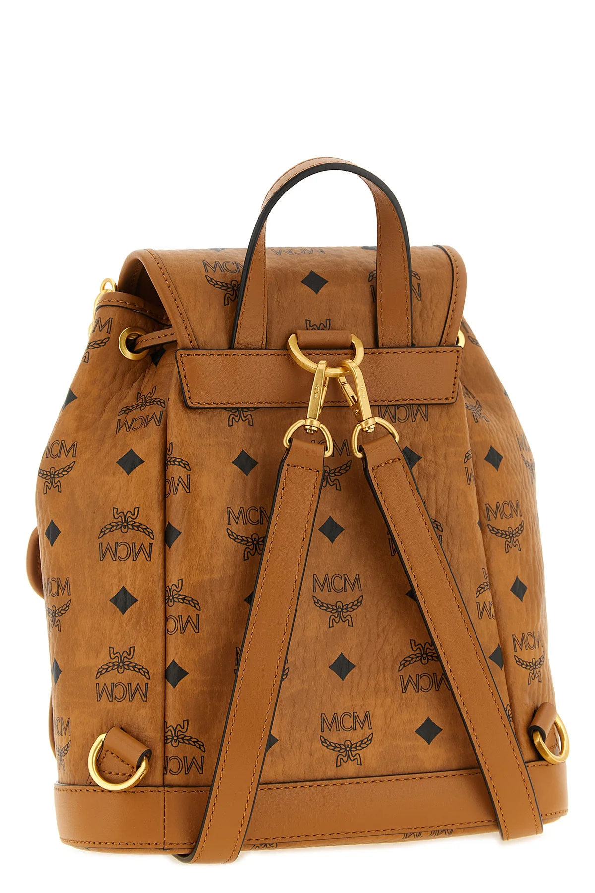 MCM OS the mcm aren mini backpack redefines the codes of contemporary leather goods t