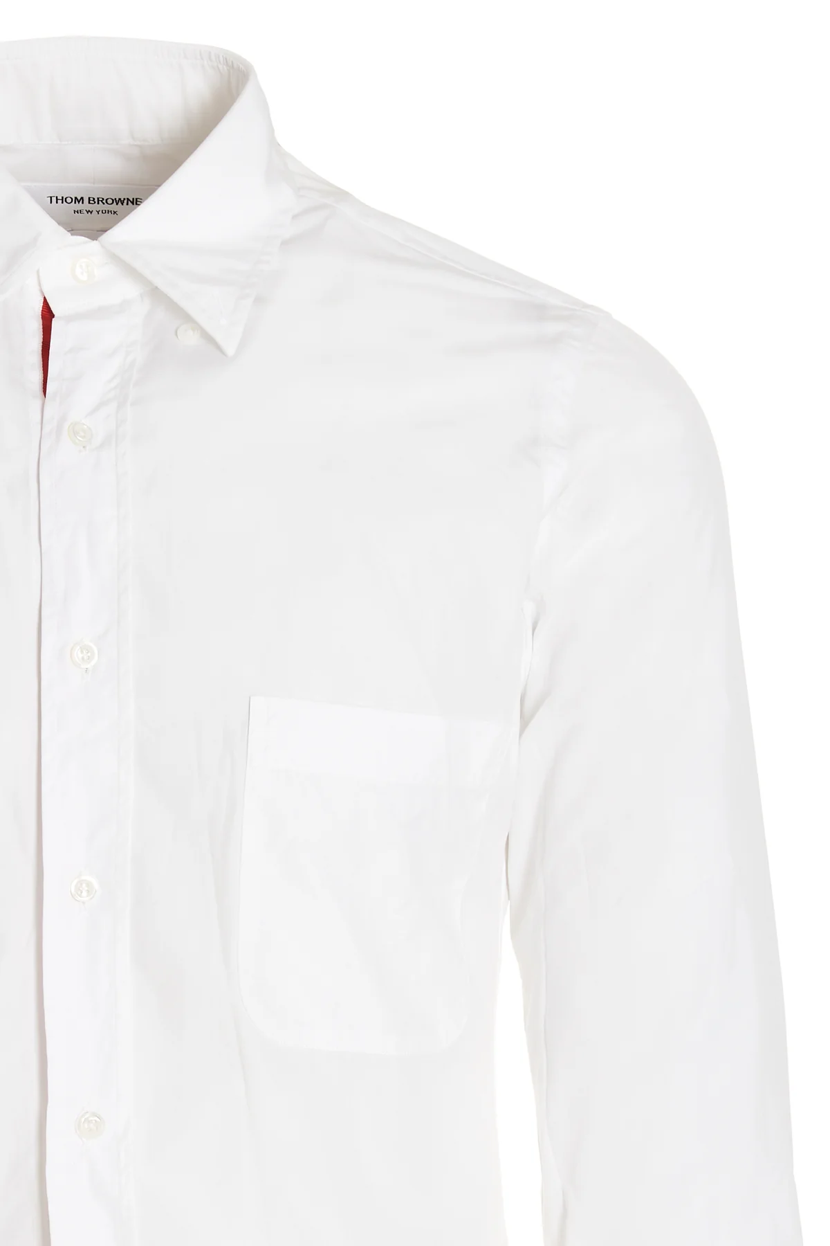 solid cotton poplin shirt