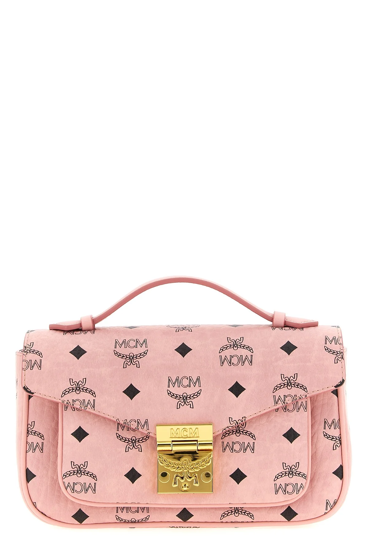 MCM OS medium tracy crossbody bag in visetos monogram canvas