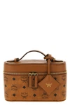 the mcm aren crossbody bag defines a structured silhouette inspired by classic
