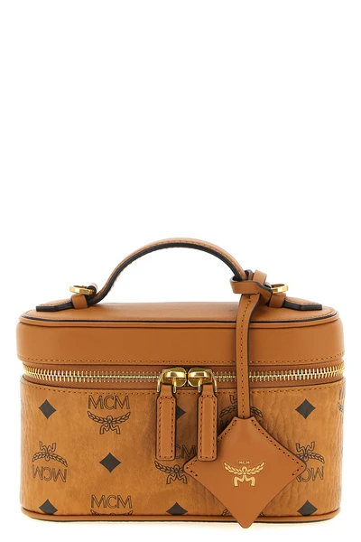aren vanity case handbag in visetos monogram canvas