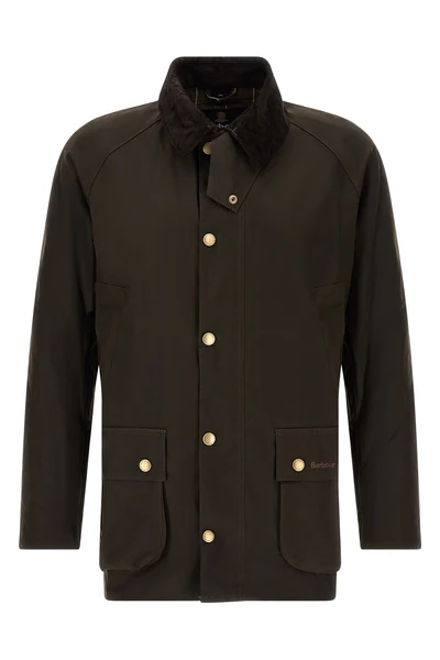 barbours iconic ashby waxed cotton jacket