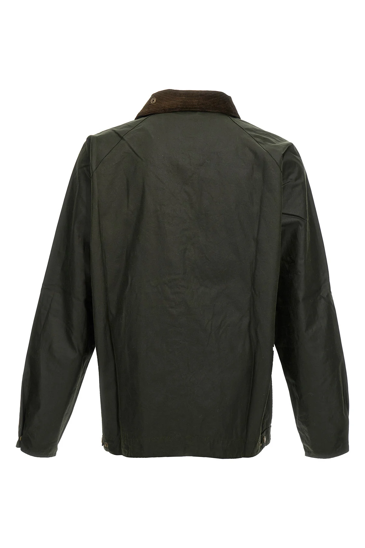 BARBOUR L short bedale waxed cotton jacket