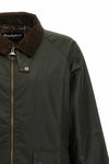short bedale waxed cotton jacket