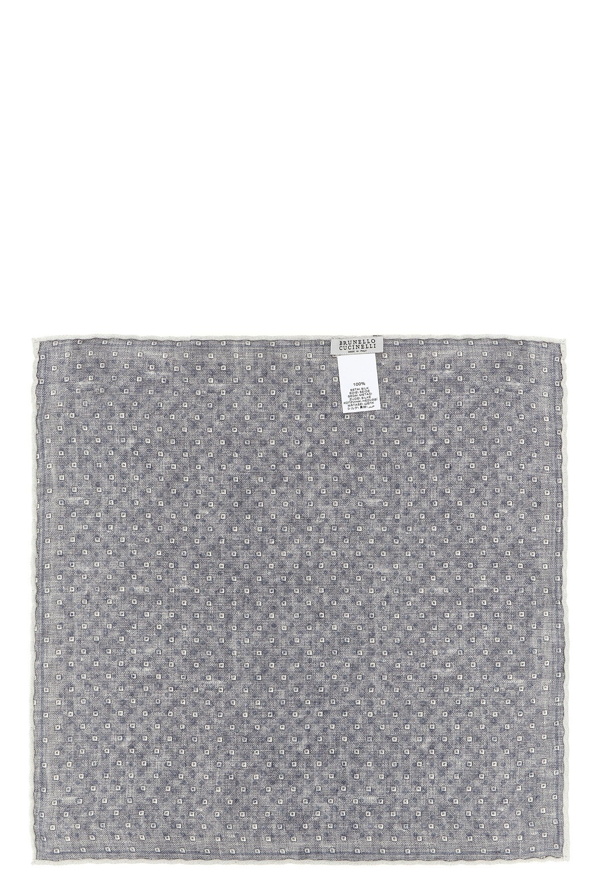double face silk pocket square