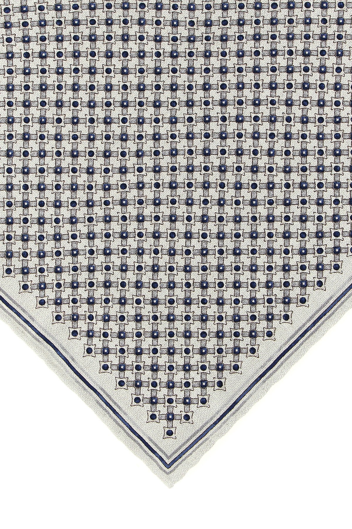 double face silk pocket square