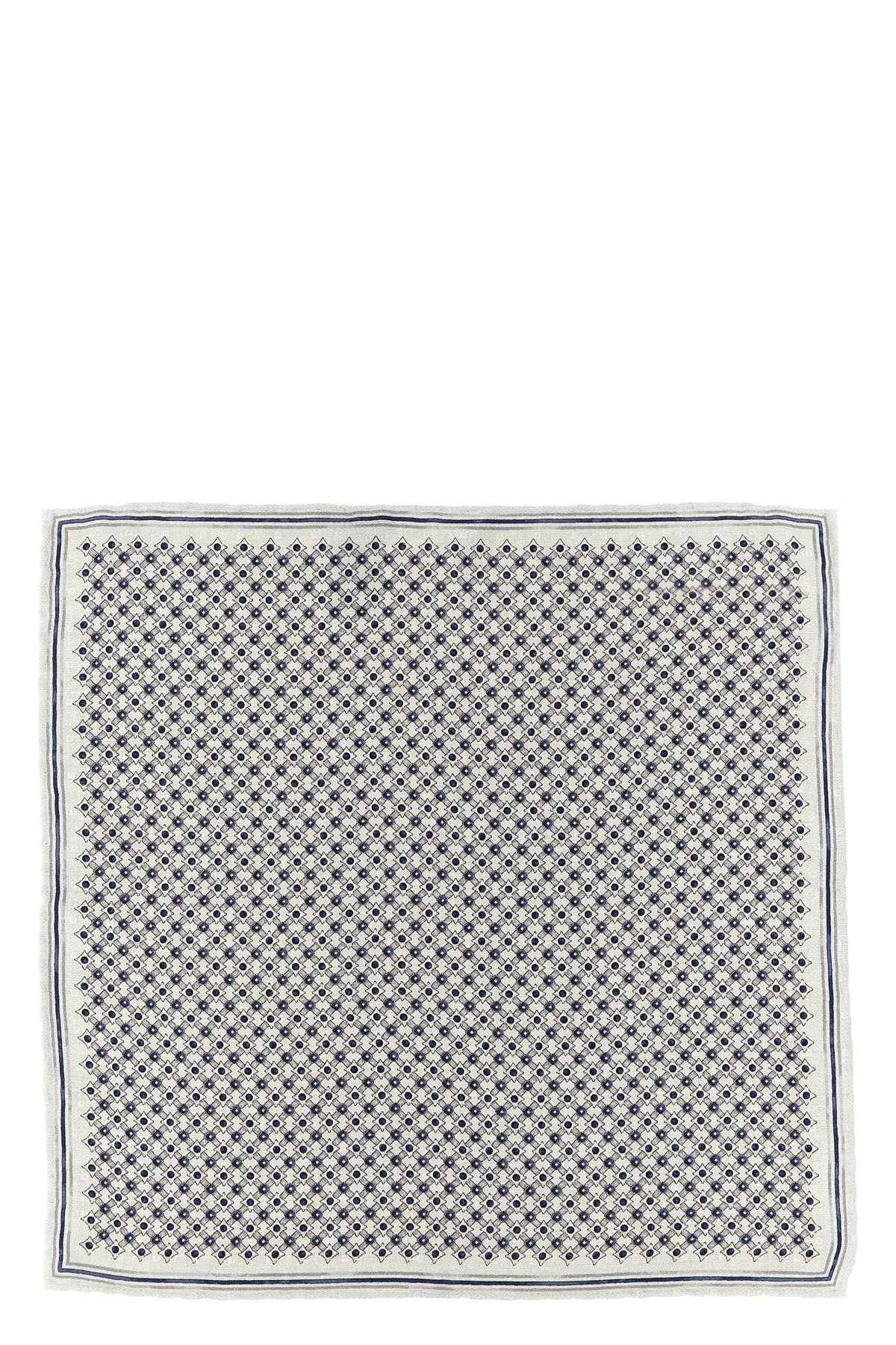 BRUNELLO CUCINELLI OS double face silk pocket square