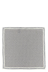 double face silk pocket square