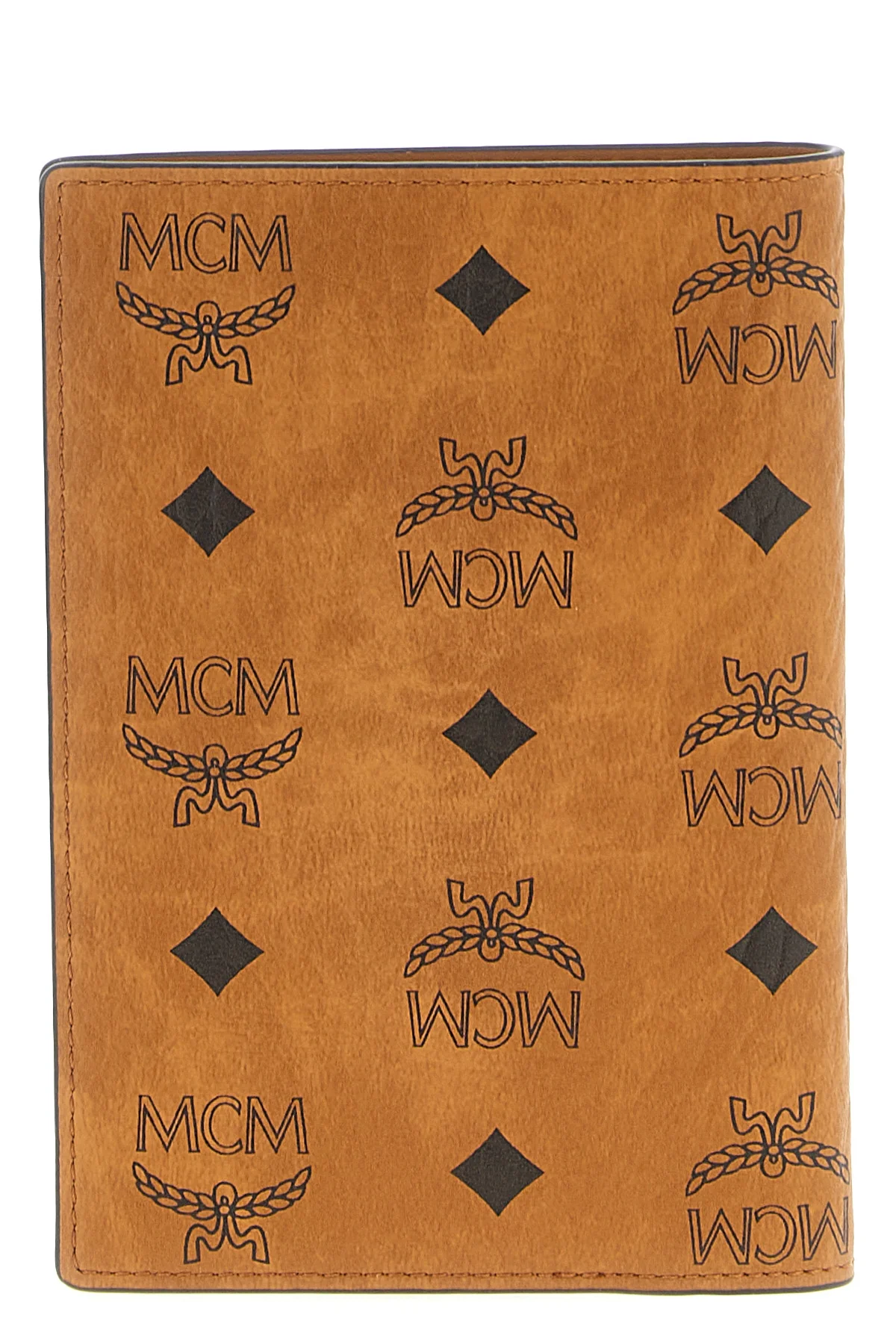 MCM OS ottomar passport holder in visetos monogram canvas