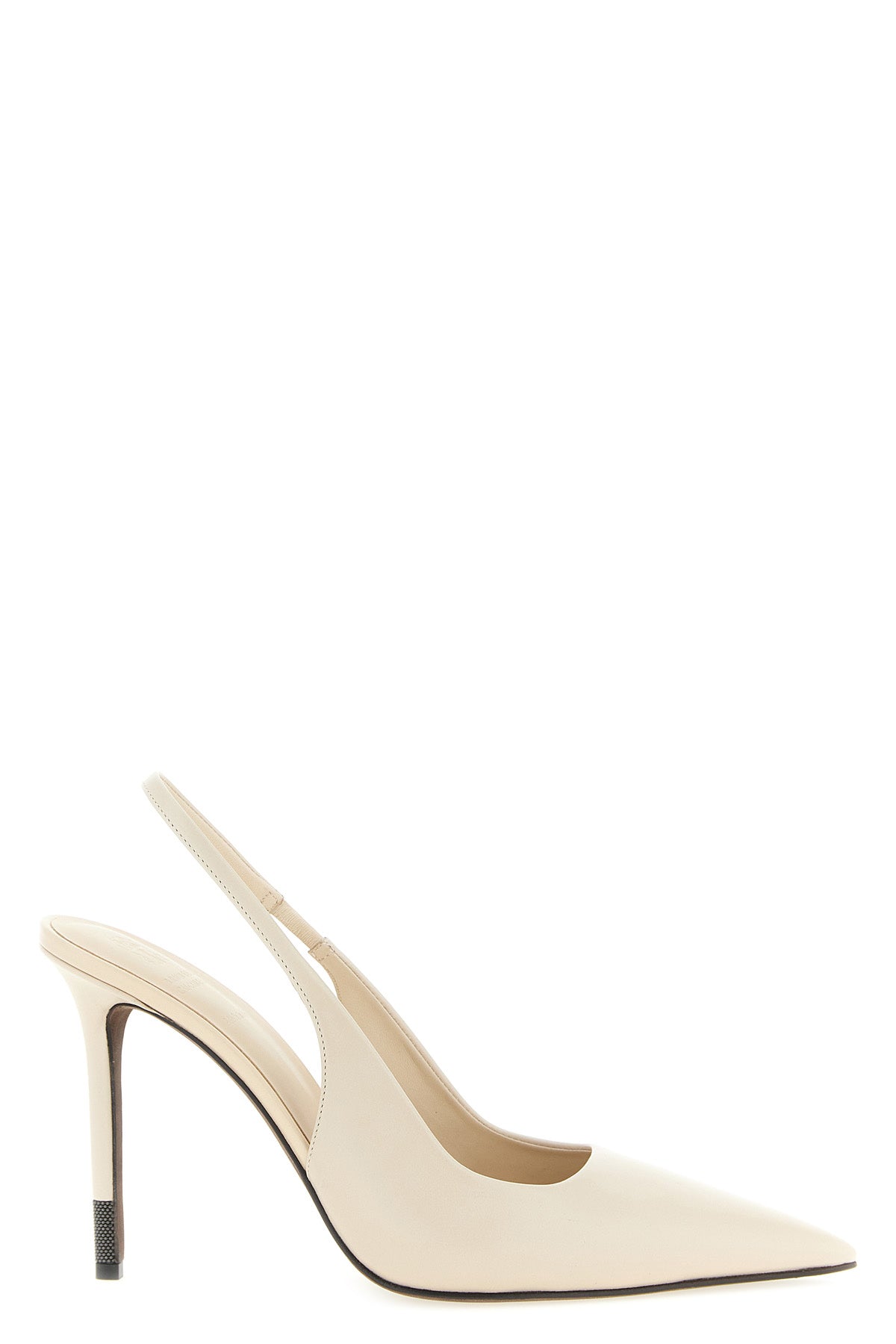 BRUNELLO CUCINELLI 37.5 leather slingbacks