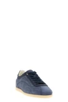 texture nubuck and suede sneakers